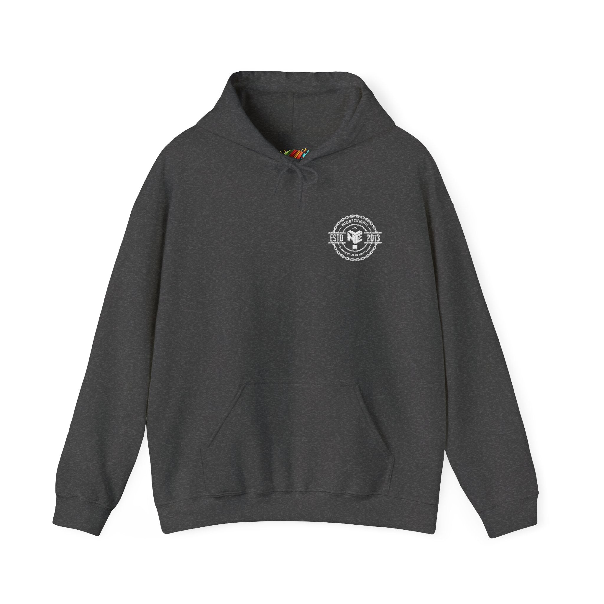 "Nightlife Elements" Embroidered Unisex Heavy Blend Hoodie